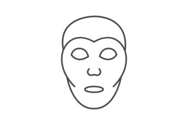 Kil Maske, vektör, piksel mükemmel, illüstratör dosyası