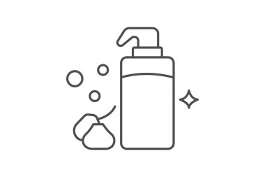 Temizleyici, vektör, piksel mükemmel, illüstratör dosyası