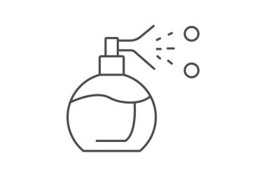 Parfüm, vektör, piksel mükemmel, çizer dosyası