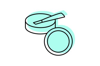 Brow Pomade, vektör, piksel mükemmel, illüstratör dosyası