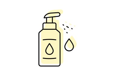 Nemlendirici, vektör, piksel mükemmel, çizer dosyası