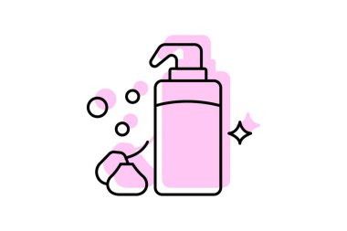 Temizleyici, vektör, piksel mükemmel, illüstratör dosyası