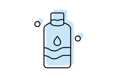 Micellar Su, vektör, piksel mükemmel, illüstratör dosyası