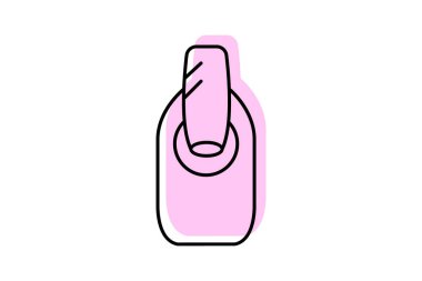 Çivi jeli, vektör, piksel mükemmel, illüstratör dosyası