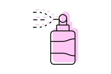 Parfüm Sisi, vektör, piksel mükemmel, illüstratör dosyası