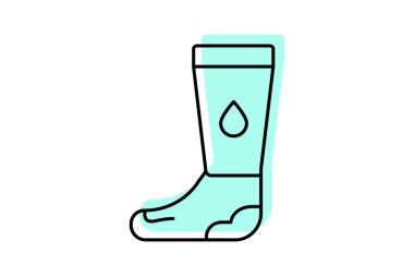 Ayak kremi, vektör, piksel mükemmel, illüstratör dosyası