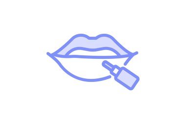 Lip Plumper, vektör, piksel mükemmel, illüstratör dosyası