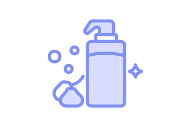 Temizleyici, vektör, piksel mükemmel, illüstratör dosyası