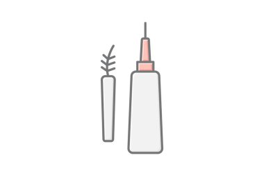 Lash yapıştırıcı, vektör, piksel mükemmel, illüstratör dosyası