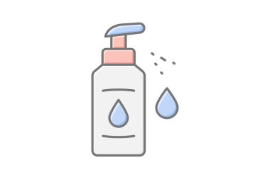 Nemlendirici, vektör, piksel mükemmel, çizer dosyası