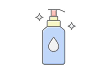 Jel Temizleyici, vektör, piksel mükemmel, illüstratör dosyası