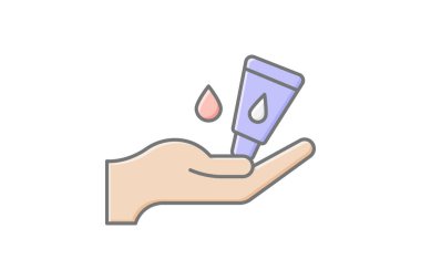 El kremi, vektör, piksel mükemmel, illüstratör dosyası