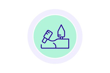 Temel, vektör, piksel mükemmel, illüstratör dosyası