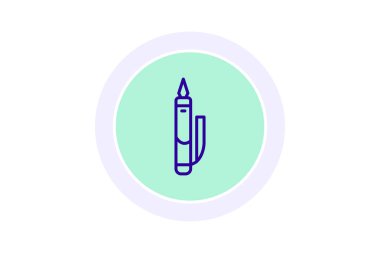 Göz kalemi, vektör, piksel mükemmel, çizer dosyası