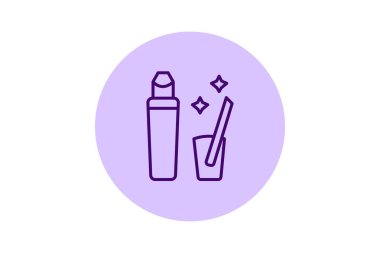 Dudak parlatıcısı, vektör, piksel mükemmel, illüstratör dosyası