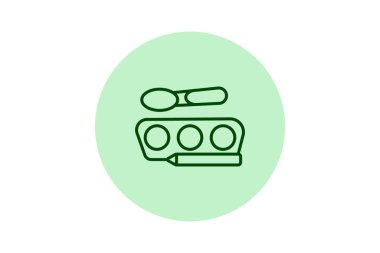 Contour Palet, vektör, piksel mükemmel, illüstratör dosyası