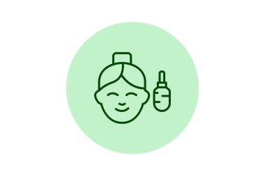 Face Serum, vektör, piksel mükemmel, illüstratör dosyası