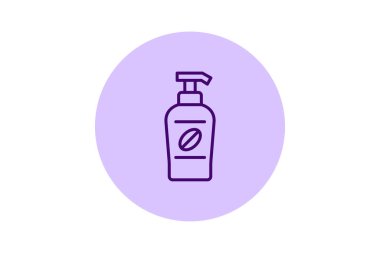 Vücut losyonu, vektör, piksel mükemmel, illüstratör dosyası