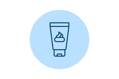 Vücut kremi, vektör, piksel mükemmel, illüstratör dosyası