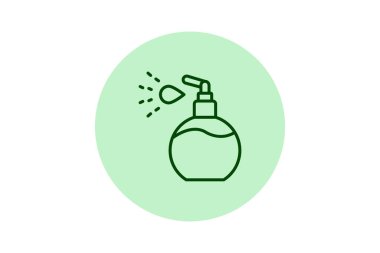 Parfüm spreyi, vektör, piksel mükemmel, illüstratör dosyası