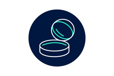 Şeffaf Toz, vektör, piksel mükemmel, illüstratör dosyası