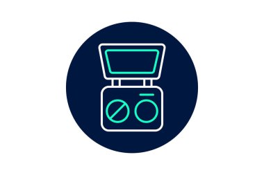 Göz farı, vektör, piksel mükemmel, illüstratör dosyası