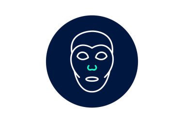 Kil Maske, vektör, piksel mükemmel, illüstratör dosyası