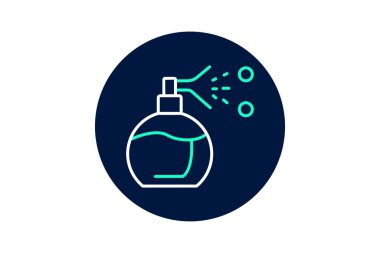 Parfüm, vektör, piksel mükemmel, çizer dosyası