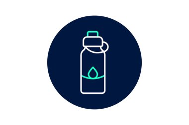 Seyahat şişesi, vektör, piksel mükemmel, illüstratör dosyası