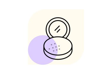 Gevşek Toz, vektör, piksel mükemmel, illüstratör dosyası