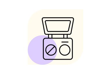 Göz farı, vektör, piksel mükemmel, illüstratör dosyası