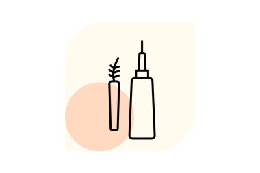 Lash yapıştırıcı, vektör, piksel mükemmel, illüstratör dosyası