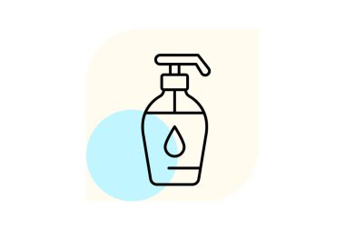 Pump Bottle, vector, pixel perfect, illustrator file