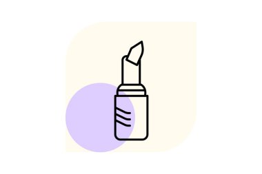 Ruj tüpü, vektör, piksel mükemmel, illüstratör dosyası