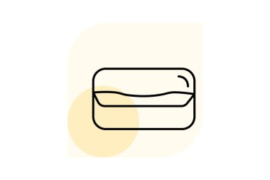 Yastık Kutusu, vektör, piksel mükemmel, illüstratör dosyası