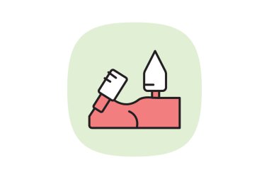 Temel, vektör, piksel mükemmel, illüstratör dosyası