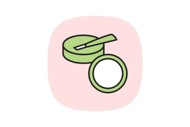 Brow Pomade, vektör, piksel mükemmel, illüstratör dosyası