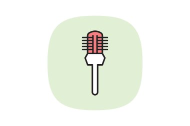 Kaş Fırçası, vektör, piksel mükemmel, illüstratör dosyası