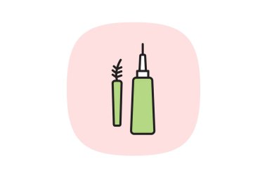 Lash yapıştırıcı, vektör, piksel mükemmel, illüstratör dosyası