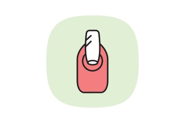 Çivi jeli, vektör, piksel mükemmel, illüstratör dosyası