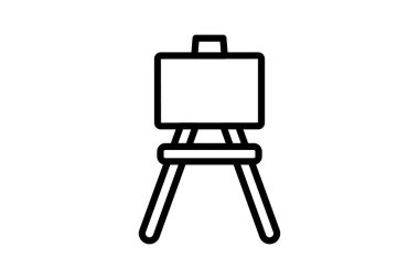 Easel, vektör, piksel mükemmel, çizer dosyası