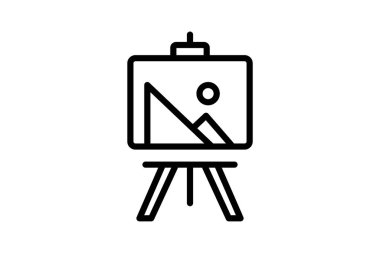 Tablo, vektör, piksel mükemmel, illüstratör dosyası