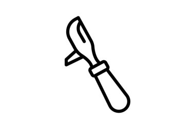 Oyma aracı, vektör, piksel mükemmel, illüstratör dosyası