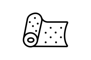 Linoleum Sayfası, vektör, piksel mükemmel, illüstratör dosyası