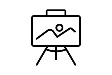 Sanat Portföyü, vektör, piksel mükemmel, illüstratör dosyası