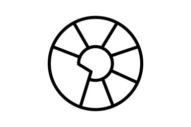 Renk Çarkı, vektör, piksel mükemmel, illüstratör dosyası