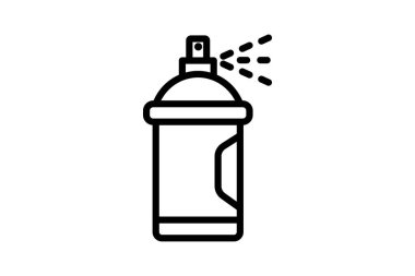 Sprey kutusu, vektör, piksel mükemmel, illüstratör dosyası