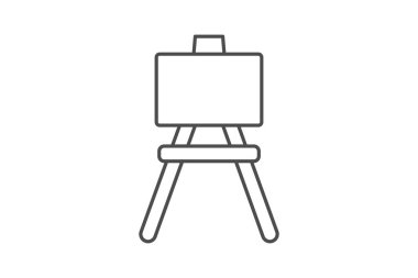 Easel, vektör, piksel mükemmel, çizer dosyası