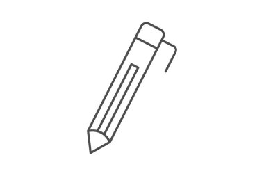 Grafik Kalemi, vektör, piksel mükemmel, illüstratör dosyası