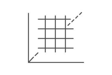 Perspektif Izgara, vektör, piksel mükemmel, illüstratör dosyası